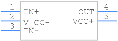 TSV6191AILT - STMicroelectronics - PCB symbol