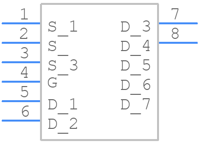 SISS32ADN-T1-GE3 - Vishay - PCB symbol
