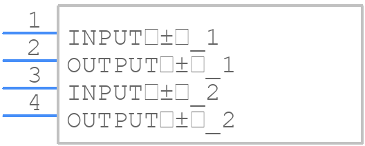 HW322B - Asahi Kasei Microdevices - PCB symbol