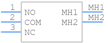 LC1258OASP - E-Switch - PCB symbol