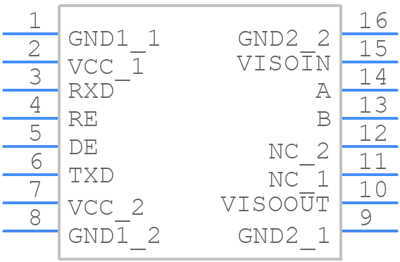 TD541S485H - Mornsun Power - PCB symbol