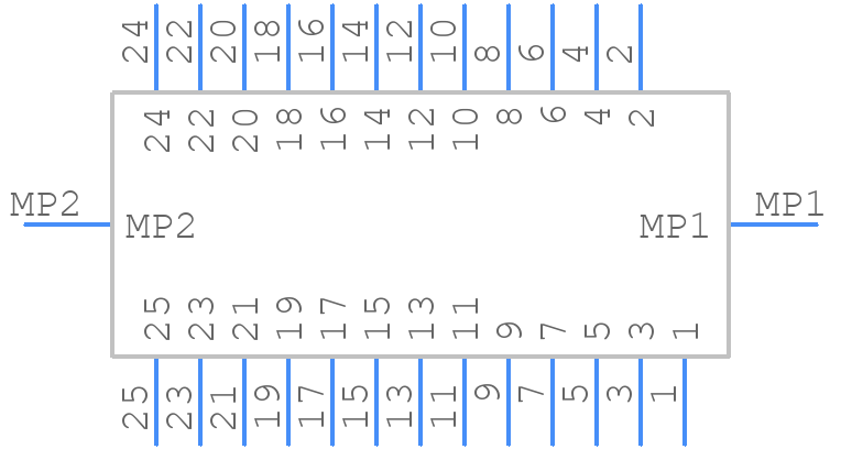 FH35C-25S-0.3SHW - Hirose - PCB symbol