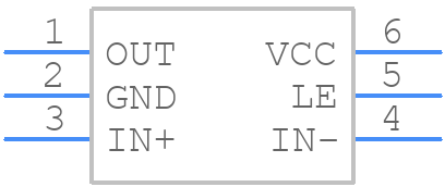 MAX9109EXT+ - Analog Devices - PCB symbol