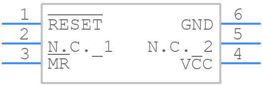 MAX6384LT29D1+ - Analog Devices - PCB symbol