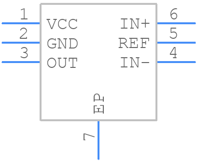MAX16012TT+ - Analog Devices - PCB symbol