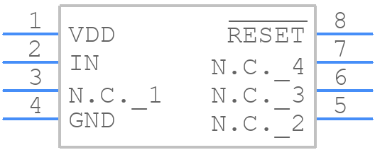 MAX16132F33G/V+ - Analog Devices - PCB symbol