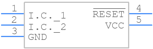 MAX6860UK19D2+ - Analog Devices - PCB symbol