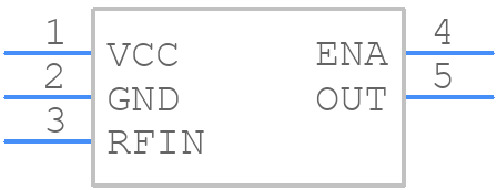 MAX2204EXK+ - Analog Devices - PCB symbol