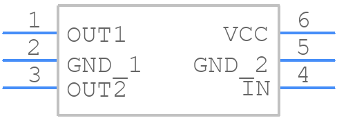 MAX2472EUT+ - Analog Devices - PCB symbol
