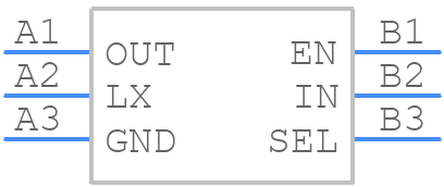 MAX17224ENT+ - Analog Devices - PCB symbol