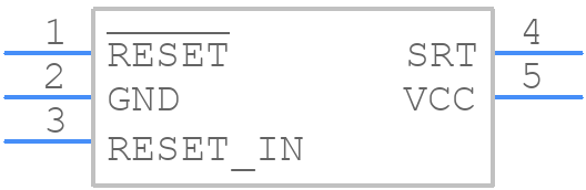 MAX6419UK29+ - Analog Devices - PCB symbol