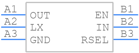 MAX17227AANT+ - Analog Devices - PCB symbol