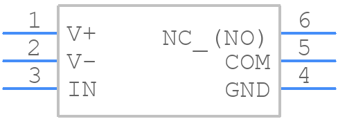 MAX4510EUT+ - Analog Devices - PCB symbol