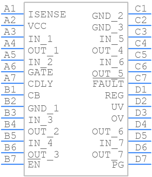 MAX15090CEWI+T - Analog Devices - PCB symbol