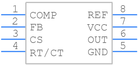 MAX5094DAUA+T - Analog Devices - PCB symbol