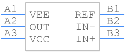 MAX9038EBT+T - Analog Devices - PCB symbol