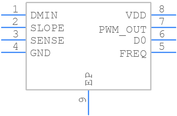 MAX31740ATA/VY+T - Analog Devices - PCB symbol
