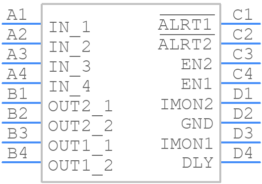 MAX15162AAWE+T - Analog Devices - PCB symbol