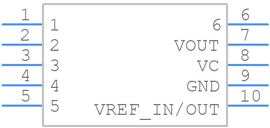 T60404-N4646-X461 - Vacuumschmelze - PCB symbol