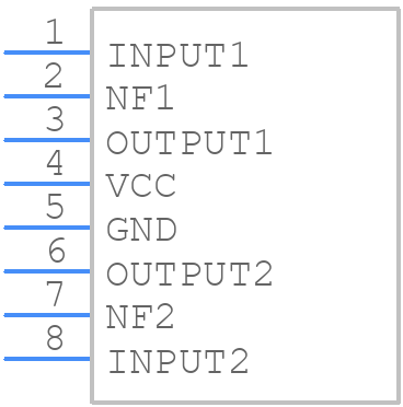 LA3161-E - onsemi - PCB symbol