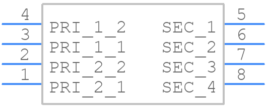 PA1277NL - Yageo Group - PCB symbol