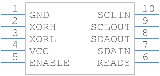 LTC4316CMS#PBF - Analog Devices - PCB symbol