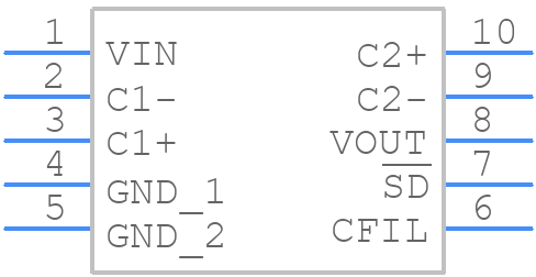 LM3354MMX-3.7 - Texas Instruments - PCB symbol