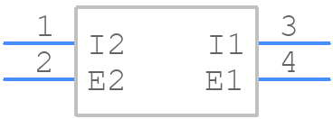 Y14870R20000B9R - Vishay - PCB symbol