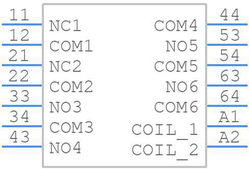 8-1415537-0 - TE Connectivity - PCB symbol