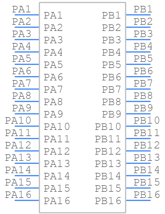 2204403-1 - TE Connectivity - PCB symbol
