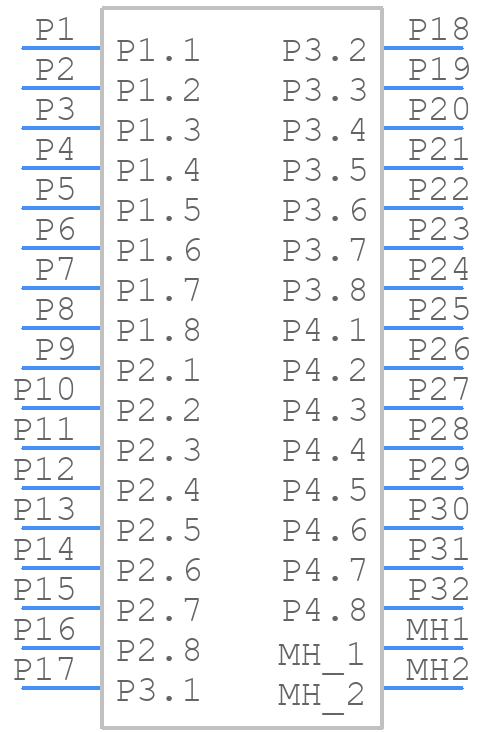 6450123-2 - TE Connectivity - PCB symbol