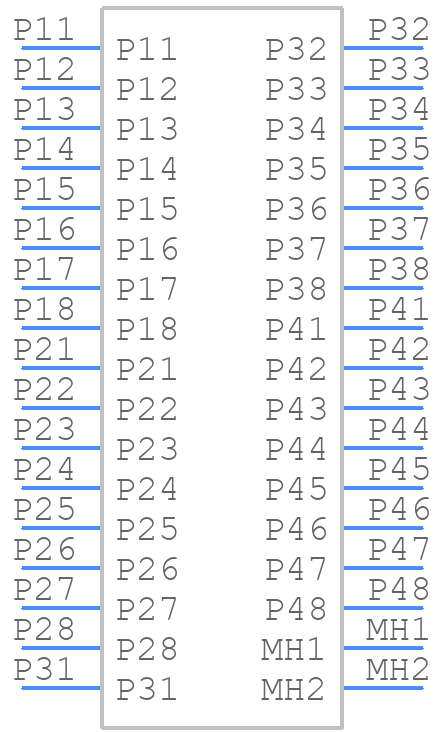 6450833-2 - TE Connectivity - PCB symbol