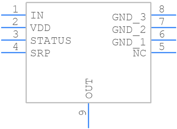 BTT3018EJXUMA1 - Infineon - PCB symbol