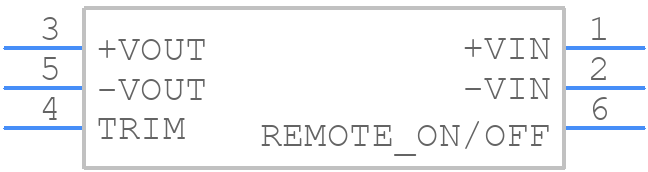 RSDW20UW-15 - Mean Well - PCB symbol