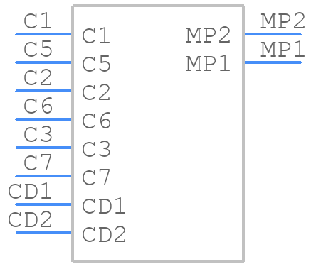 47553-2001 - Molex - PCB symbol