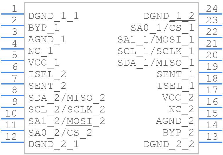 A1335LLETR-DD-T - Allegro Microsystems - PCB symbol