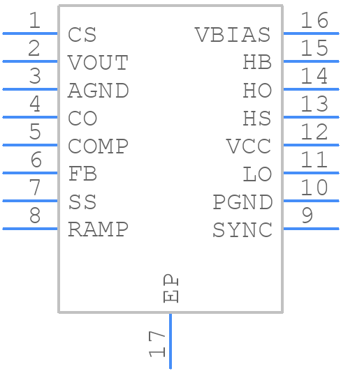 LM5115SD/NOPB - Texas Instruments - PCB symbol
