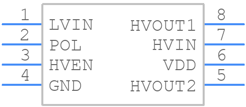 HV508LG-G - Microchip - PCB symbol