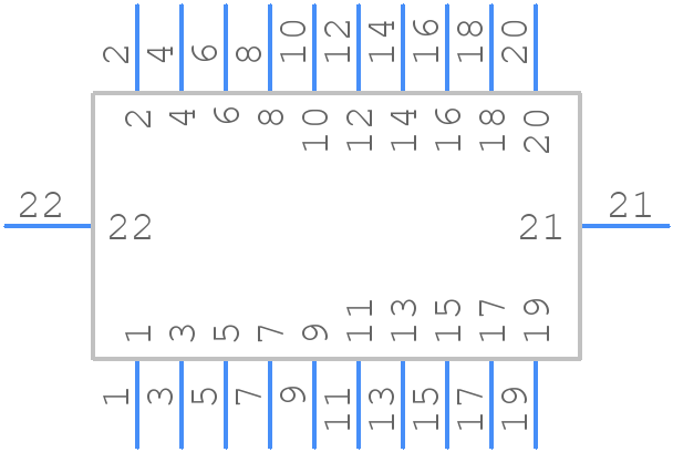 0529010274 - Molex - PCB symbol