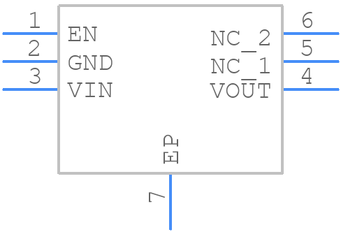 MIC5232-3.3YML-TR - Microchip - PCB symbol