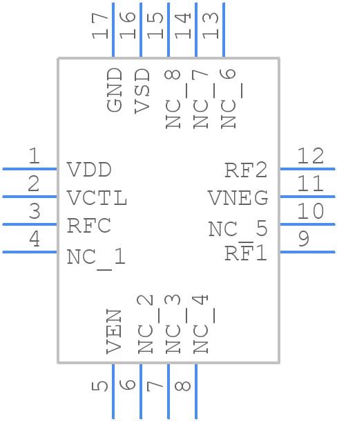 RFSW6224SR - Qorvo - PCB symbol