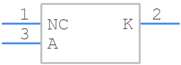 DE10S3L-7101 - Shindengen Electric Manufacturing Co., Ltd. - PCB symbol