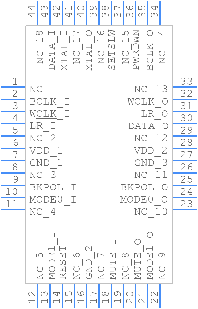AD1893JSTZ - Analog Devices - PCB symbol