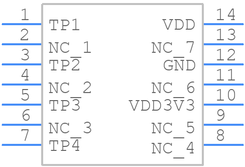 AS5172B-HTSM - ams OSRAM - PCB symbol