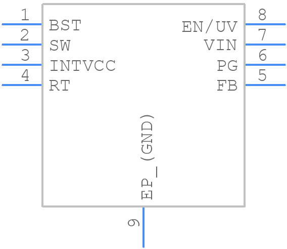 LT8608EDC#TRMPBF - Analog Devices - PCB symbol