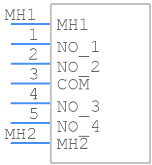 SS14D07VG3 - LITTELFUSE - PCB symbol