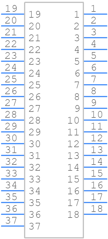 1-1589490-7 - TE Connectivity - PCB symbol