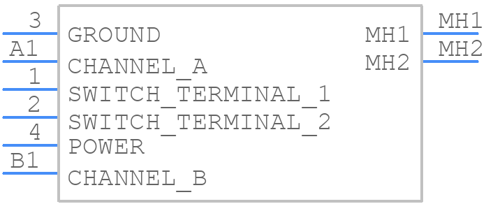 EM14A1D-B28-L032N - Bourns - PCB symbol