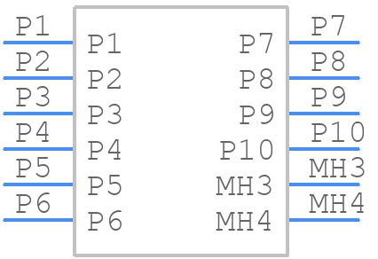 2-2301994-0 - TE Connectivity - PCB symbol