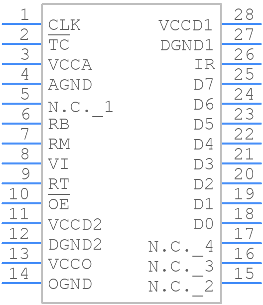 ADC0804S030TS/C1,1 - NXP - PCB symbol